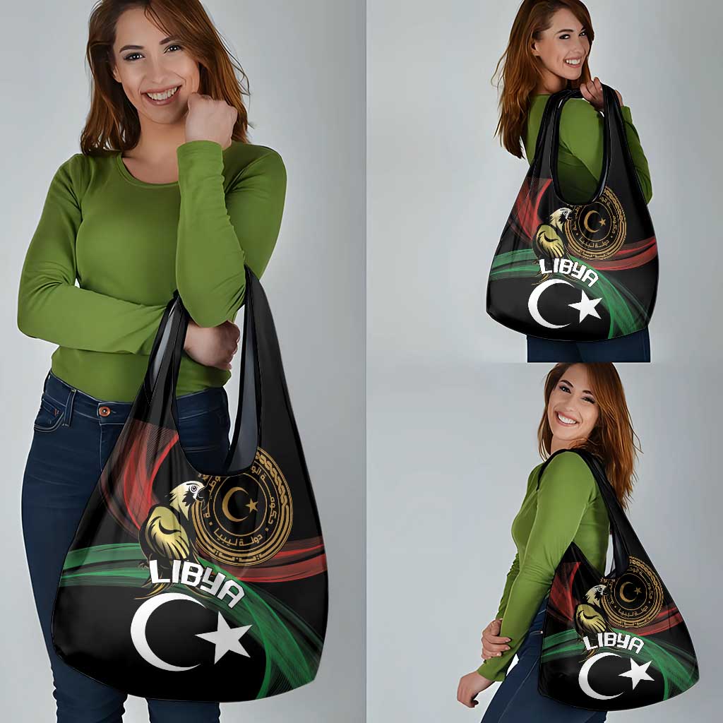 Libya Grocery Bag White Star And Crescent