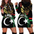 Personalized Libya Hoodie Dress White Star And Crescent - Wonder Print Shop