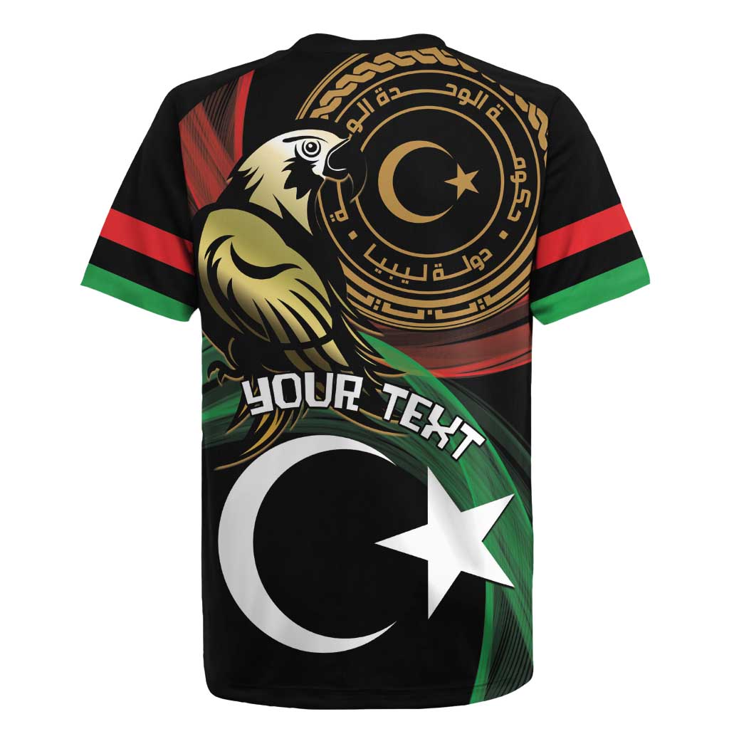 Personalized Libya Rugby Jersey White Star And Crescent - Wonder Print Shop