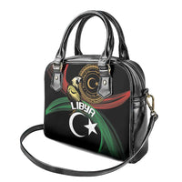 Libya Shoulder Handbag White Star And Crescent
