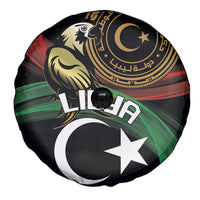 Libya Spare Tire Cover White Star And Crescent - Wonder Print Shop