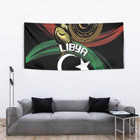 Libya Tapestry White Star And Crescent - Wonder Print Shop