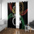 Libya Window Curtain White Star And Crescent - Wonder Print Shop