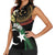 Personalized Libya Women Sleeveless Polo Shirt White Star And Crescent - Wonder Print Shop