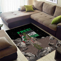 Free Palestine Area Rug Eagle of Saladin - Wonder Print Shop