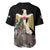 Free Palestine Baseball Jersey Eagle of Saladin - Wonder Print Shop