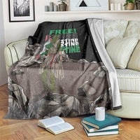 Free Palestine Blanket Eagle of Saladin