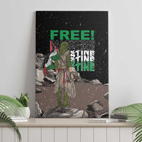 Free Palestine Canvas Wall Art Eagle of Saladin - Wonder Print Shop