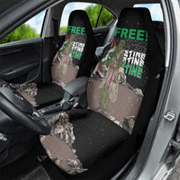 Free Palestine Car Seat Cover Eagle of Saladin - Wonder Print Shop