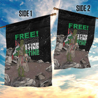 Free Palestine Garden Flag Eagle of Saladin - Wonder Print Shop