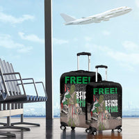 Free Palestine Luggage Cover Eagle of Saladin - Wonder Print Shop