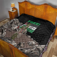 Free Palestine Quilt Eagle of Saladin - Wonder Print Shop