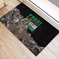 Free Palestine Rubber Doormat Eagle of Saladin - Wonder Print Shop