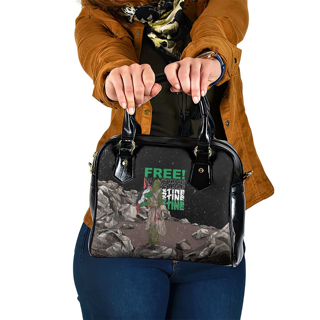 Free Palestine Shoulder Handbag Eagle of Saladin