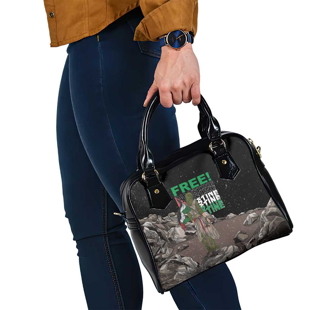 Free Palestine Shoulder Handbag Eagle of Saladin