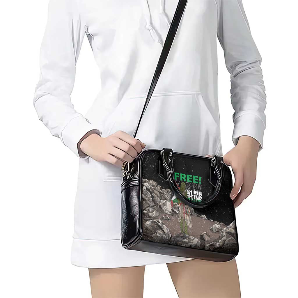 Free Palestine Shoulder Handbag Eagle of Saladin