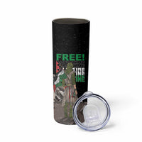 Free Palestine Skinny Tumbler Eagle of Saladin - Wonder Print Shop
