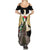 Free Palestine Summer Maxi Dress Eagle of Saladin - Wonder Print Shop