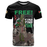 Free Palestine T Shirt Eagle of Saladin - Wonder Print Shop