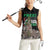 Free Palestine Women Sleeveless Polo Shirt Eagle of Saladin - Wonder Print Shop