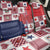 Panama Christmas Feliz Navidad Back Car Seat Cover Coquette Bow Style - Wonder Print Shop