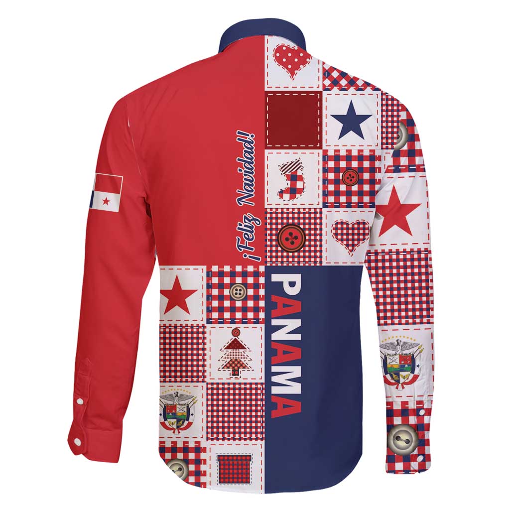 Panama Christmas Feliz Navidad Family Matching Long Sleeve Bodycon Dress and Hawaiian Shirt Coquette Bow Style - Wonder Print Shop