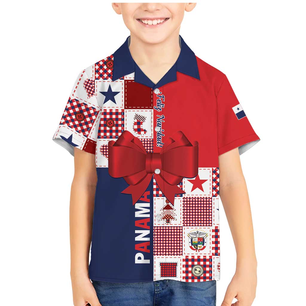 Panama Christmas Feliz Navidad Family Matching Mermaid Dress and Hawaiian Shirt Coquette Bow Style - Wonder Print Shop