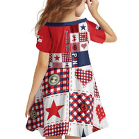 Panama Christmas Feliz Navidad Family Matching Off Shoulder Maxi Dress and Hawaiian Shirt Coquette Bow Style - Wonder Print Shop