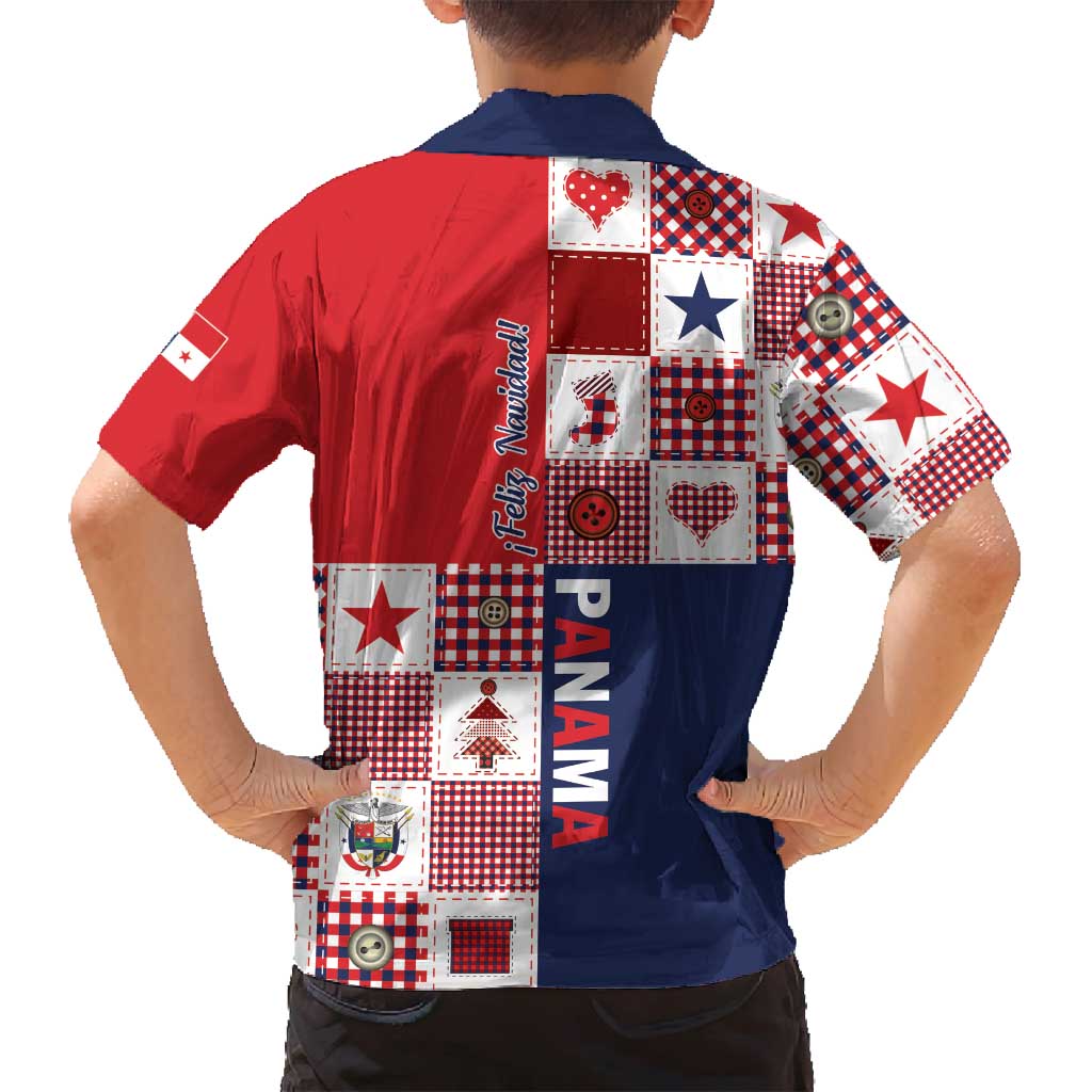 Panama Christmas Feliz Navidad Family Matching Puletasi and Hawaiian Shirt Coquette Bow Style - Wonder Print Shop