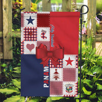 Panama Christmas Feliz Navidad Garden Flag Coquette Bow Style - Wonder Print Shop