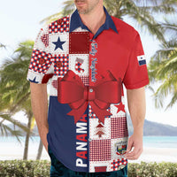 Panama Christmas Feliz Navidad Hawaiian Shirt Coquette Bow Style - Wonder Print Shop