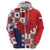 Panama Christmas Feliz Navidad Hoodie Coquette Bow Style - Wonder Print Shop