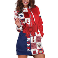 Panama Christmas Feliz Navidad Hoodie Dress Coquette Bow Style - Wonder Print Shop