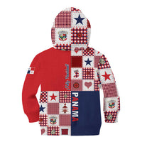 Panama Christmas Feliz Navidad Kid Hoodie Coquette Bow Style - Wonder Print Shop