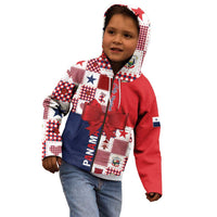 Panama Christmas Feliz Navidad Kid Hoodie Coquette Bow Style - Wonder Print Shop