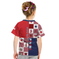 Panama Christmas Feliz Navidad Kid T Shirt Coquette Bow Style - Wonder Print Shop