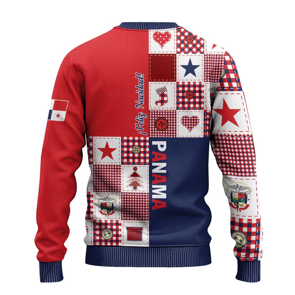 Panama Christmas Feliz Navidad Ugly Christmas Sweater Coquette Bow Style - Wonder Print Shop