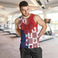 Panama Christmas Feliz Navidad Men Tank Top Coquette Bow Style - Wonder Print Shop