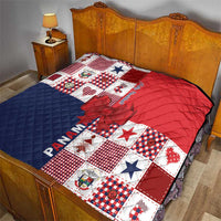 Panama Christmas Feliz Navidad Quilt Coquette Bow Style - Wonder Print Shop