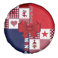 Panama Christmas Feliz Navidad Spare Tire Cover Coquette Bow Style - Wonder Print Shop