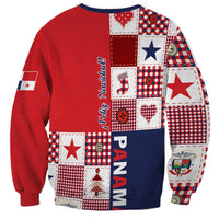 Panama Christmas Feliz Navidad Sweatshirt Coquette Bow Style - Wonder Print Shop