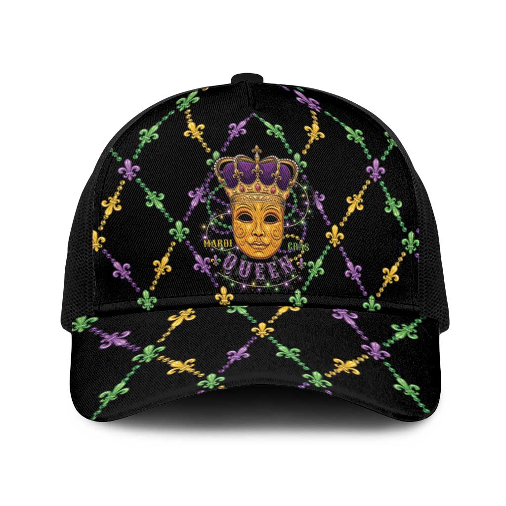 Mardi Gras King Baseball Net Cap Let the Good Times Roll - Wonder Print Shop