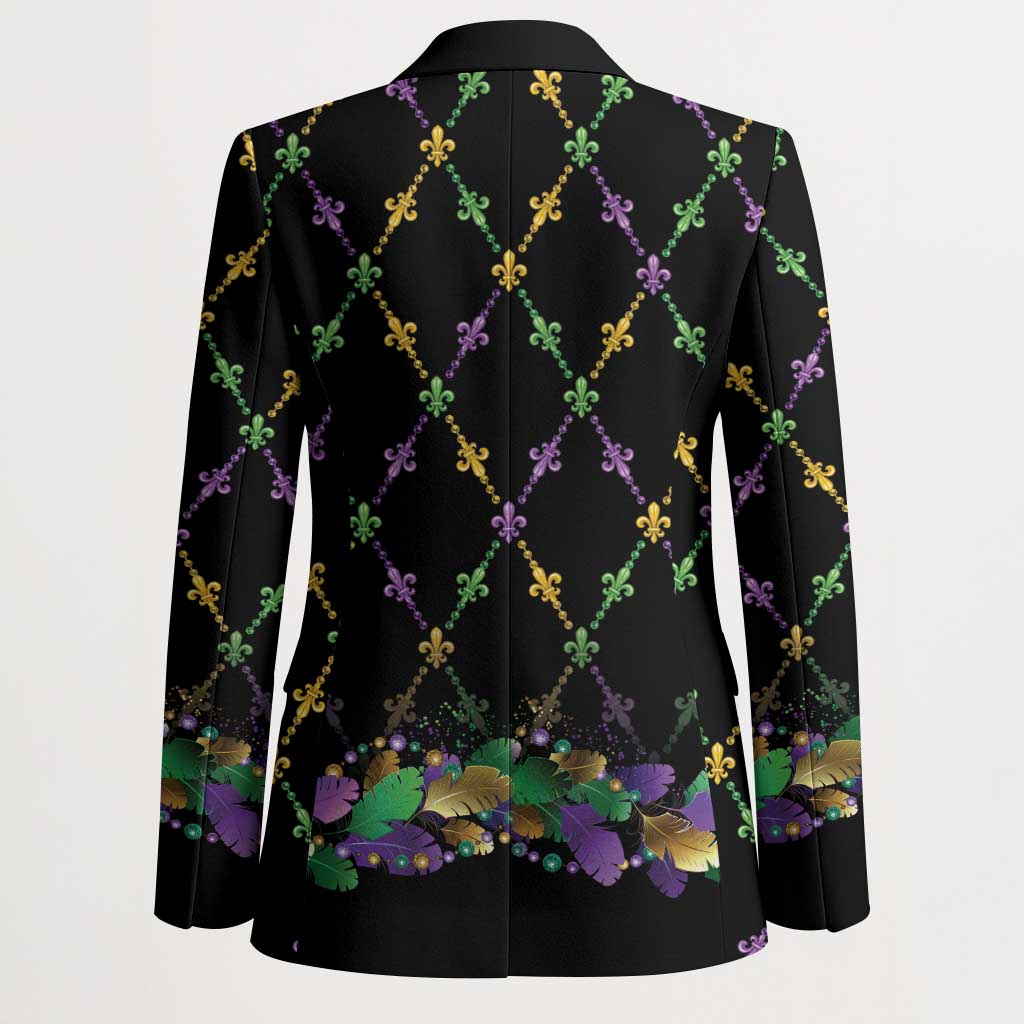 Mardi Gras King Blazer Let the Good Times Roll - Wonder Print Shop
