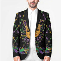 Mardi Gras King Blazer Let the Good Times Roll - Wonder Print Shop
