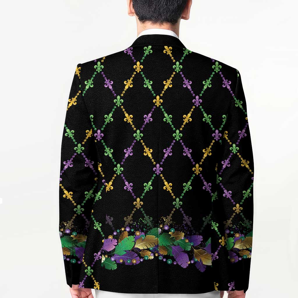 Mardi Gras King Blazer Let the Good Times Roll - Wonder Print Shop