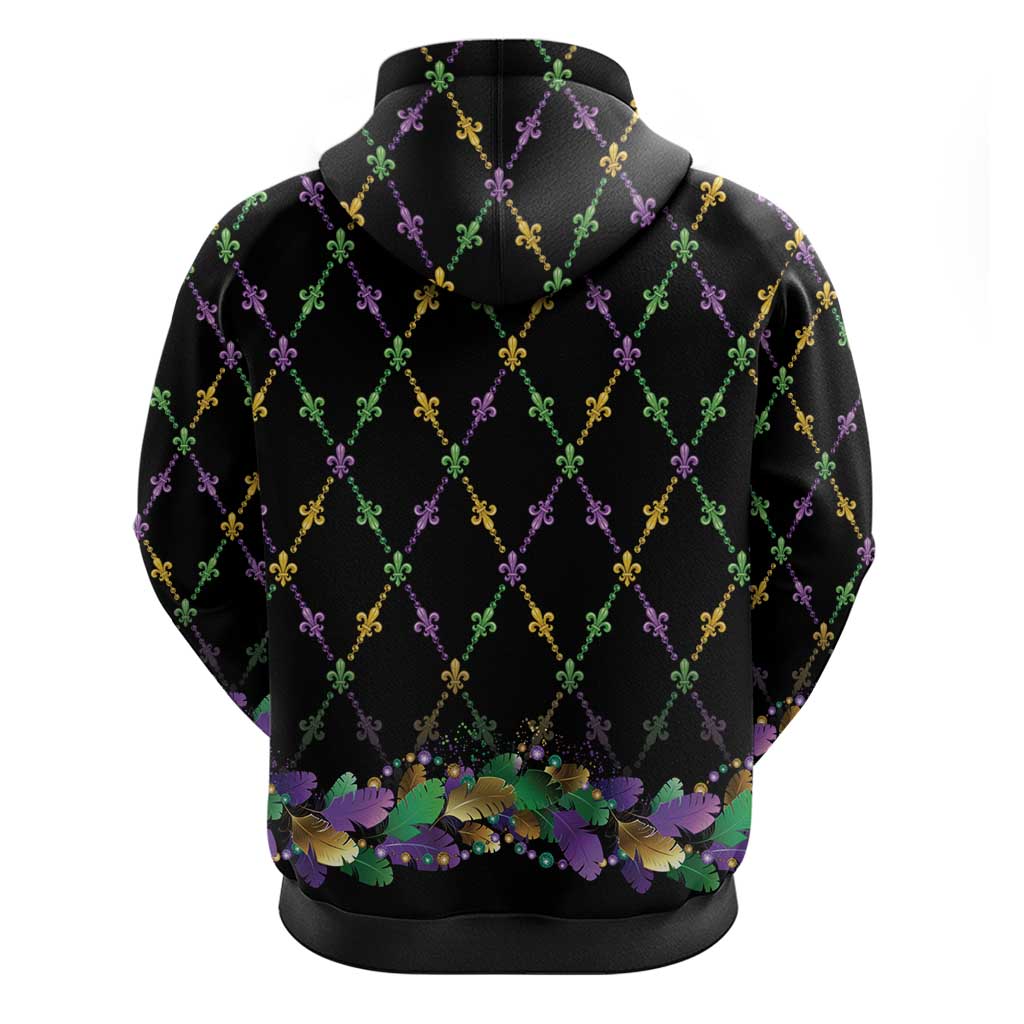 Mardi Gras King Hoodie Let the Good Times Roll - Wonder Print Shop