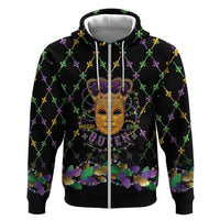 Mardi Gras King Hoodie Let the Good Times Roll - Wonder Print Shop