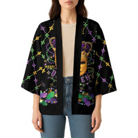 Mardi Gras King Kimono Let the Good Times Roll - Wonder Print Shop