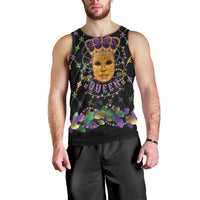 Mardi Gras King Men Tank Top Let the Good Times Roll - Wonder Print Shop
