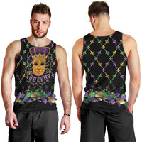 Mardi Gras King Men Tank Top Let the Good Times Roll - Wonder Print Shop